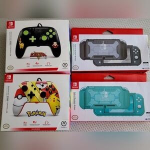 Nintendo Switch covers & wired controller